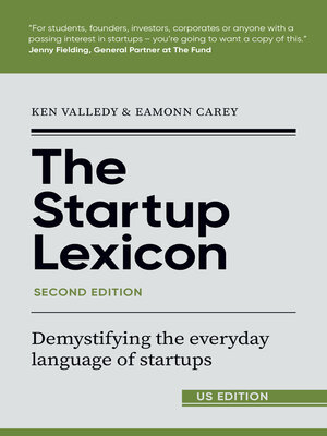 cover image of The Startup Lexicon-- [US EDITION]